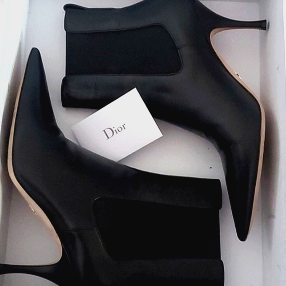 Dior Black Booties